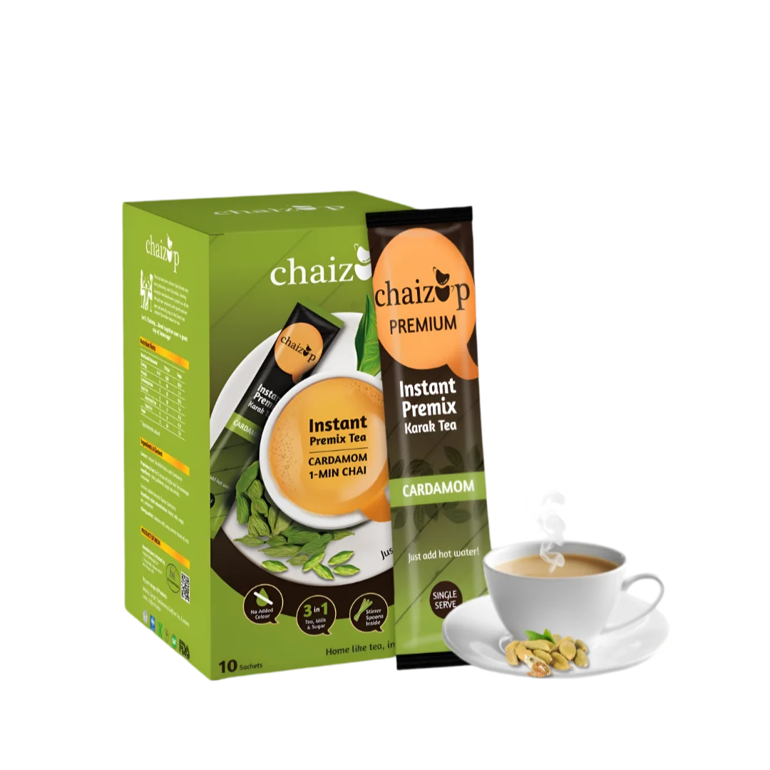 Chaizup Chaizup Instant Cardamom Tea Premix (12 Sachets) 240g 240g